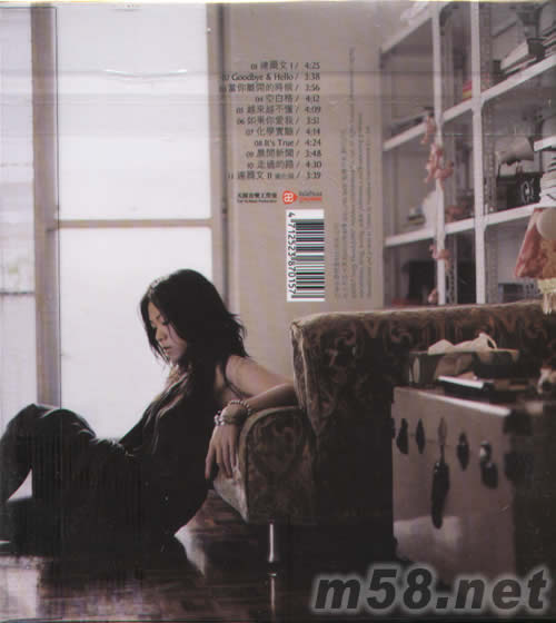 Goodbye&Hello(臺灣版)專輯背面圖片