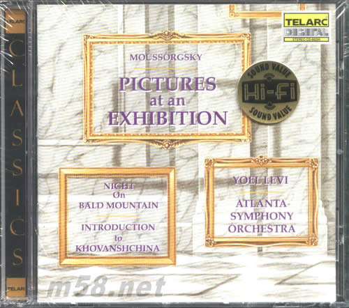 Moussorgsky: Pictures at an Exhibition (展覽會之畫)專輯正面圖片