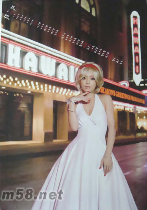 2008年濱崎步寫真月歷(日本版)11-12月圖片