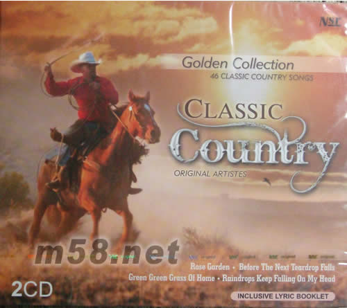 GOLDEN COLLECTION土CLASSIC COUNTRY經典鄉村音樂專輯正面圖片