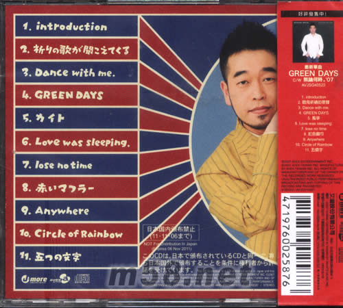 我曾以為悲傷無用(臺灣版)專輯背面圖片