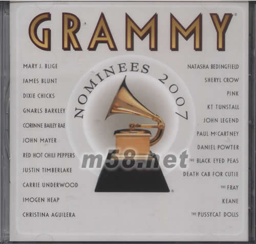 葛萊美2007 GRAMMY NOMINEES專輯正面圖片
