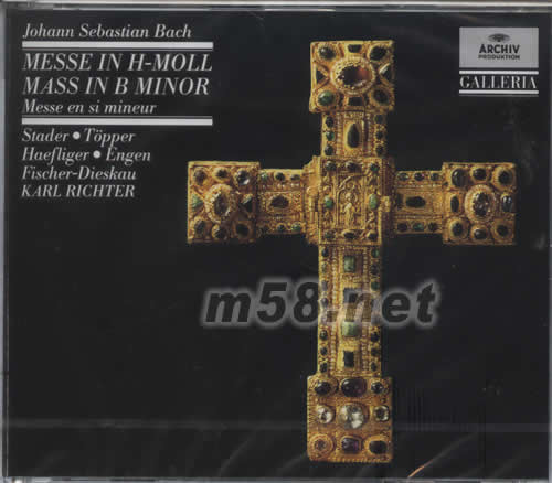 巴赫 MESSE IN B MINOR專輯正面圖片