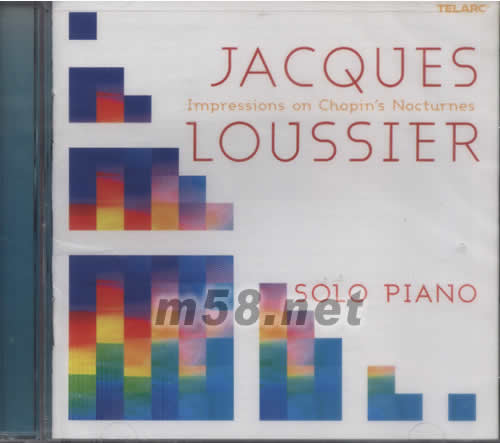 JACQUES LOUSSIER IMPRESSION ON CHOPIN‘S NOCTURNES專輯正面圖片