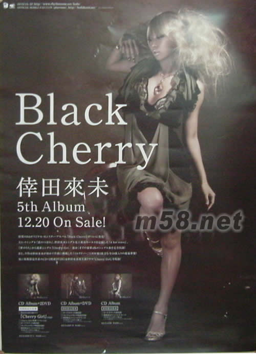 BLACK CHERRY(日本原版海報)海報正面圖片