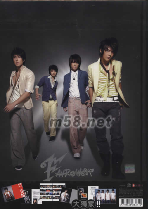 酷愛飛輪海寫真(臺灣限量版)專輯背面圖片