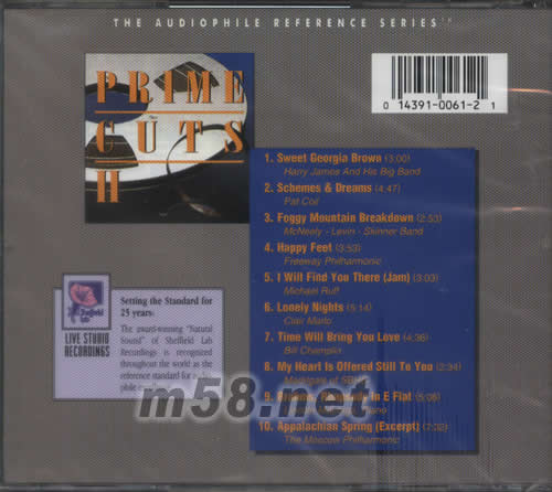 皇者風(fēng)范PRIME CUTS VOL II(喇叭花發(fā)燒碟)專輯背面圖片