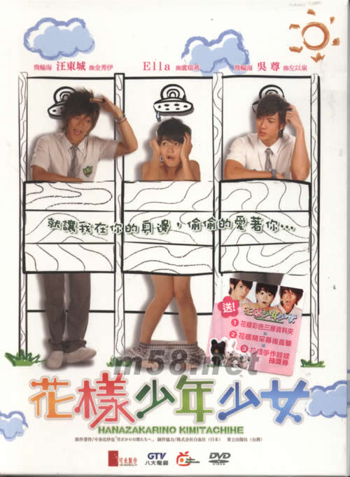 花樣少年少女DVD下套(11-15)(臺灣版)專輯正面圖片