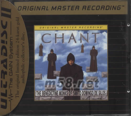 THE BENEDICTINE MONKS OF SANTO DOMINGO DE SILOS CHANT 圣歌24K金碟專輯正面圖片