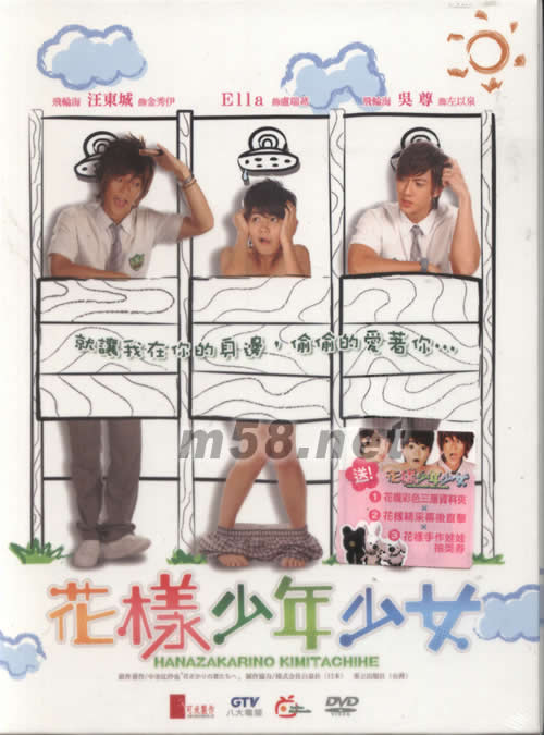 花樣少年少女DVD中套(6-10)(臺灣版)專輯正面圖片