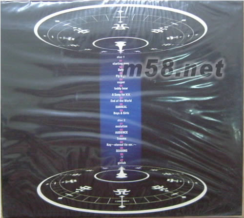 countdown live 2000-2001(VCD海外版)專輯背面圖片