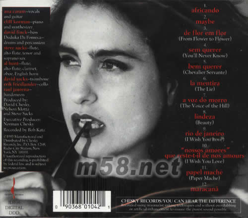 MARACANA專輯背面圖片