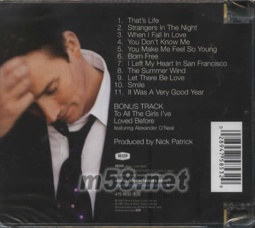 THAT‘S LIFE專輯背面圖片