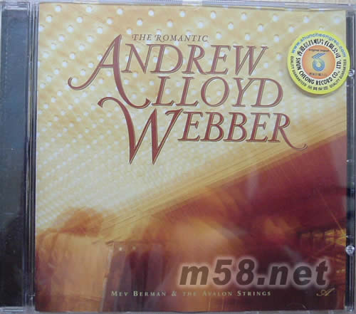 浪漫的安德列韋伯THE ROMANTIC ANDREW LLOYD WEBBER專輯正面圖片