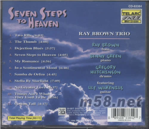 Seven Steps to Heaven天堂之梯(七步天堂)專輯背面圖片