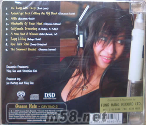 GOES GO HOLLYWOOD SACD專輯背面圖片