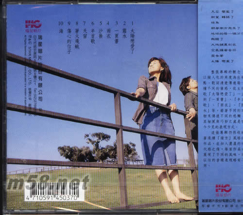 城市新民歌七:太陽戀愛了專輯背面圖片