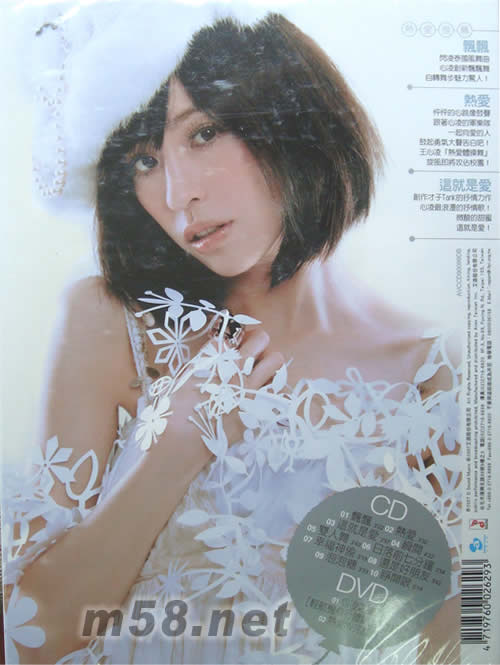 FLY CYNDI(甜蜜圣誕版)專輯背面圖片