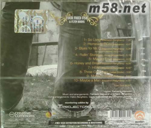 Catfish For Breakfast 鯰魚早餐專輯背面圖片