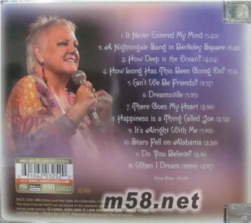 DREAMSVILLE 夢(mèng)幻谷 SACD專輯背面圖片