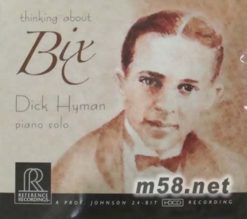 THINKING ABOUT BIX 鋼琴懷想BIX爵士大師專輯正面圖片