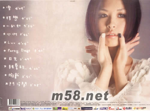 傻專輯背面圖片