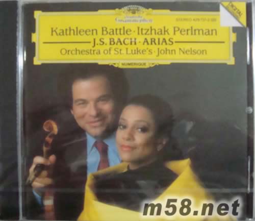 The Bach Album巴赫詠嘆調(diào)專輯正面圖片