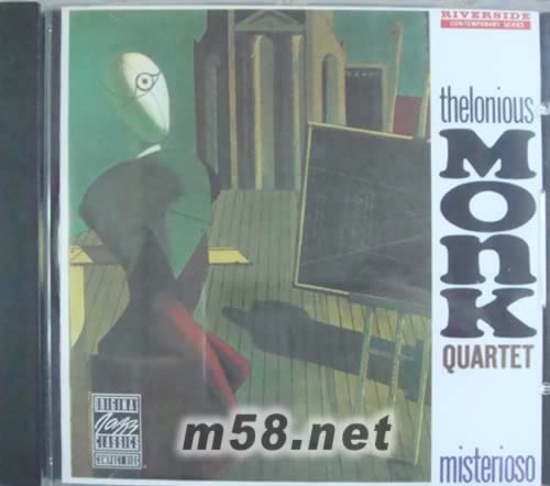 Misterioso爵士鋼琴四重奏專輯正面圖片