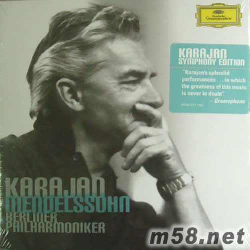 門德爾松交響曲Mendelssohn 5 Symphonien (3CD套裝)專輯正面圖片