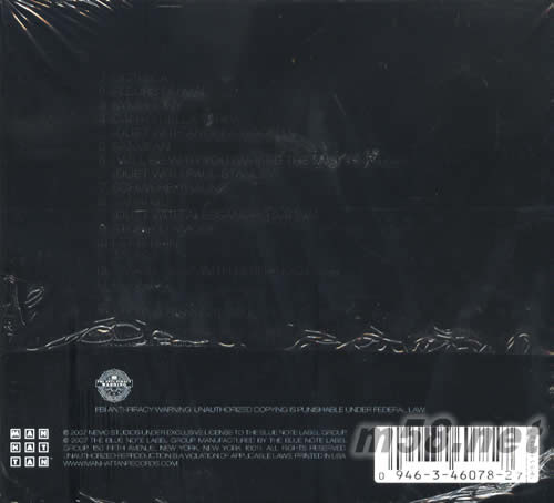 真愛傳奇SYMPHONY專輯背面圖片