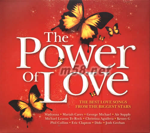 THE POWER OF LOVE 2008(THE BEST LOVE SONGS ROM THE BIGGEST STARS)專輯正面圖片