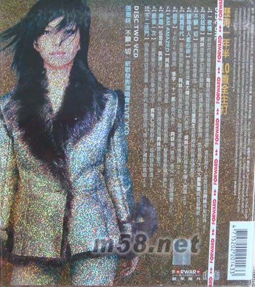 不顧一切專輯背面圖片