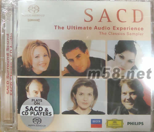 THE CLASSICS SAMPLER古典示范SACD專輯正面圖片