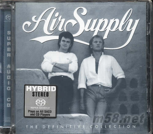 AIR SUPPLY作品集SACD(2017SONY 特價系列SACD)專輯正面圖片