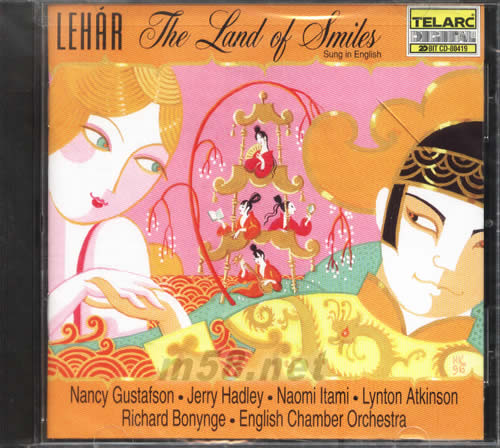 雷哈爾:輕歌劇「微笑之國(guó)」(英文版)專輯正面圖片