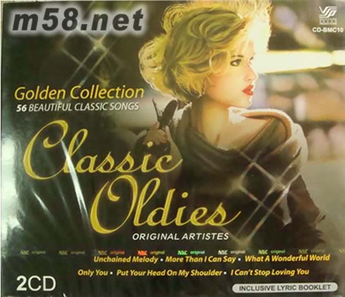 CLASSIC OLDIES 56首經典英文歌曲 2CD專輯正面圖片