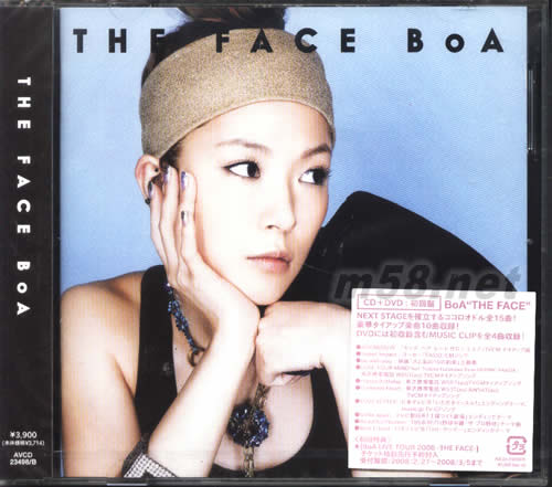 THE FACE(CD+DVD日本初回盤)專輯正面圖片