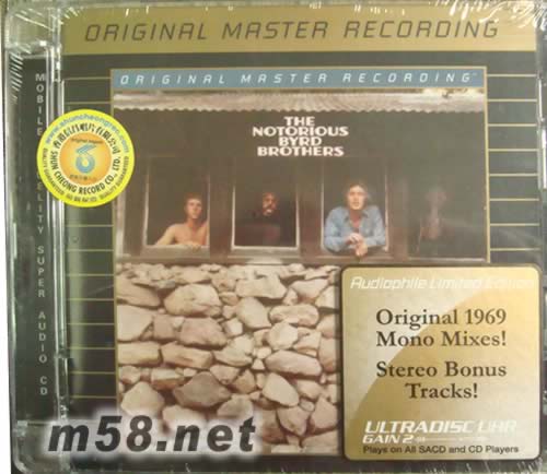 The Notorious Byrd Brothers GOLD SACD專輯正面圖片