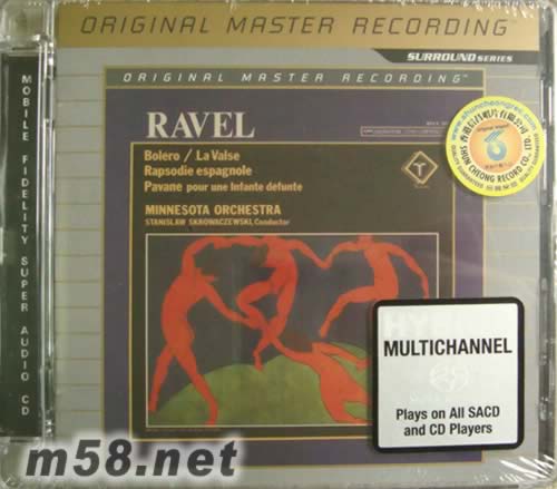 Ravel: Bolero & Assorted Orch.Works - Multichannel Hybrid SACD專輯正面圖片
