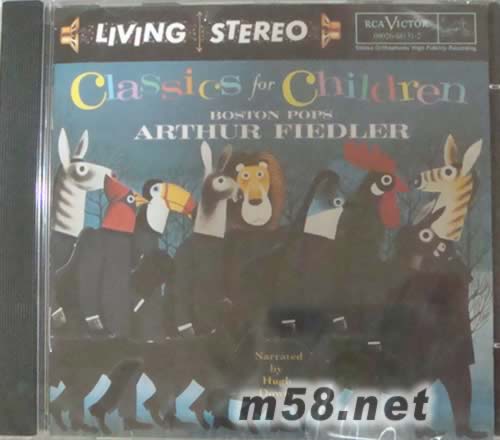 CLASSICS FOR CHILDREN動物狂歡節(LIVING STEREO 逼真立體聲系列)專輯正面圖片