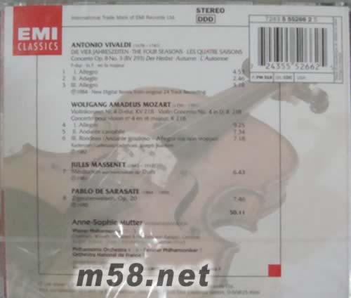 MEDITATION專輯背面圖片