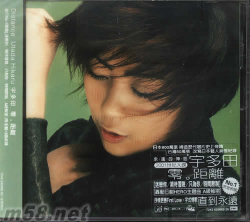 DISTANCE 零距離(臺灣版)專輯正面圖片