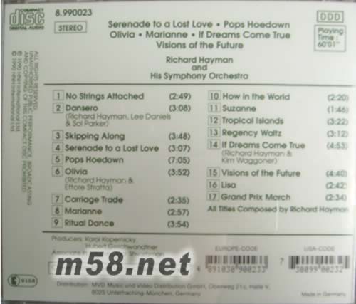 NO STRINGS ATTACHED專輯背面圖片