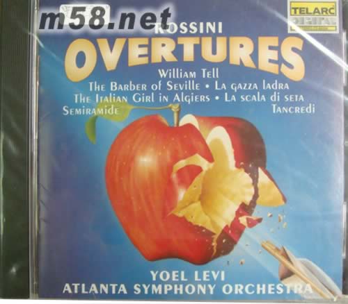 羅西尼 序曲OVERTURES專輯正面圖片