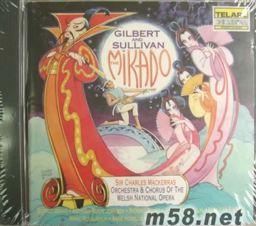 GILBERT AND SULLIVAN THE MIKADO專輯正面圖片