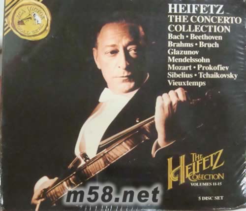 THE HEIFETZ COLLECTION第11-15 5CD套裝(GOLD SEAL系列)專輯正面圖片