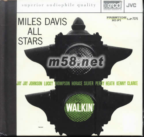 MILES DAVIS ALL STARS WALKIN XRCD專輯正面圖片