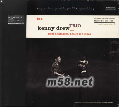 THE KENNY DREW TRIO爵士三重奏XRCD專輯正面圖片