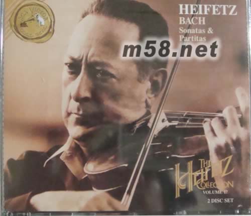 BACH:無伴奏小提琴奏鳴曲與組曲(GOLD SEAL系列)專輯正面圖片