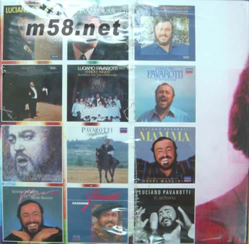 The Studio Albums帕華洛帝錄音室作品全集(12CD套裝)專輯側面圖片